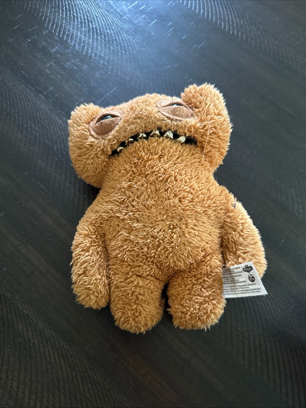 Fuggler Plush Brown Monster Stuffed Toy - Soft Cuddly Kids Plush